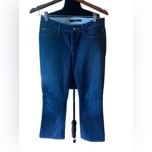 JOE’S a Womens Medium Blue Flare / Wide leg jean Sz 28 Honey